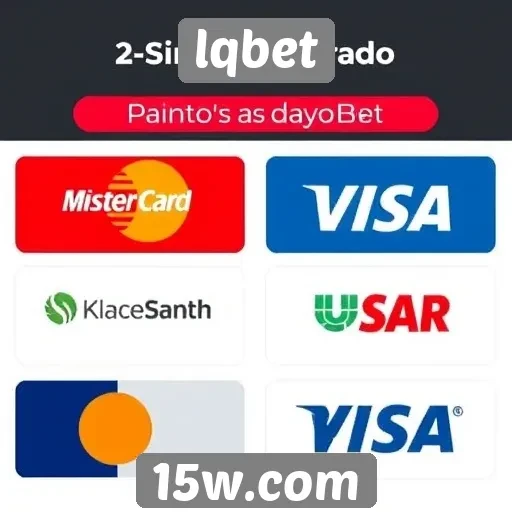 Métodos de pagamento disponíveis no lqbet